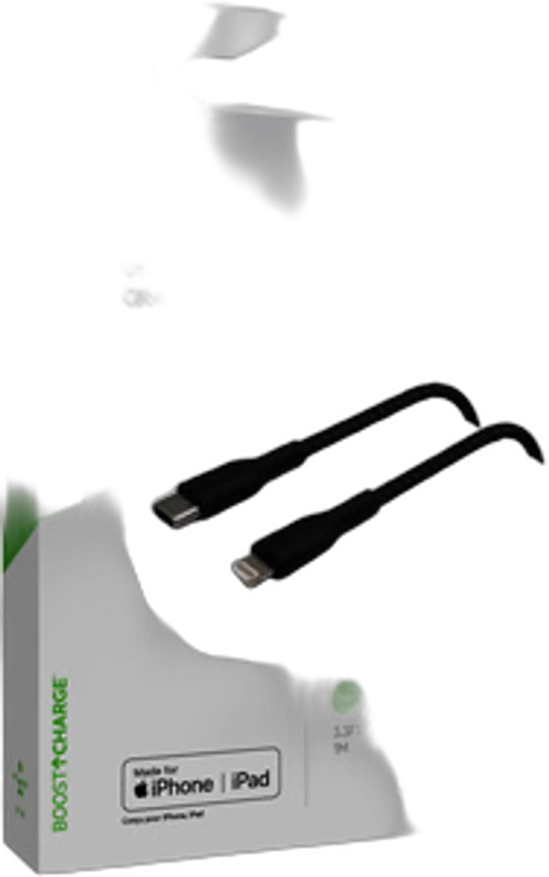 Belkin Lightning/USB-C Kabel ummantelt mfi 1m schwarz