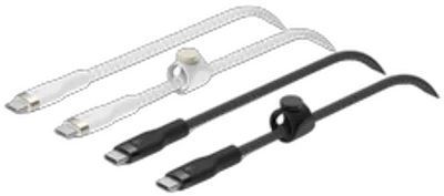 Belkin PRO Flex Silikon-Kabel, USB-C/USB-C 2.0, 1m, Doppelpack