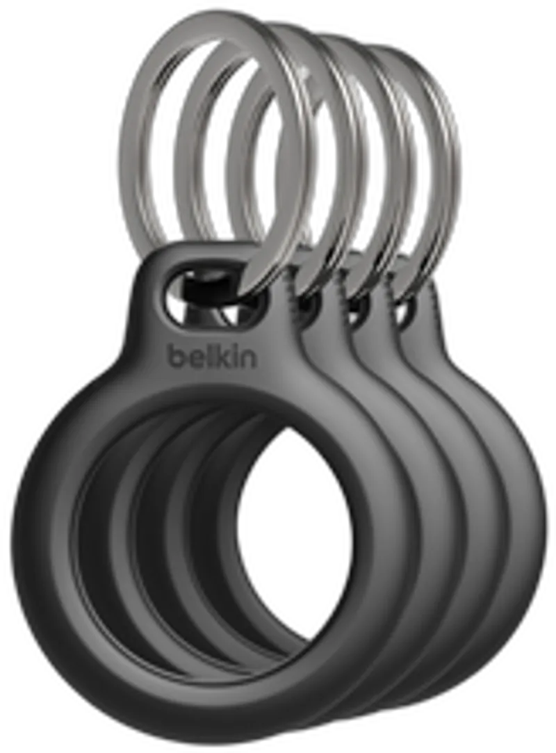 Belkin 4er-Pack Secure Holder für Apple AirTag, schwarz