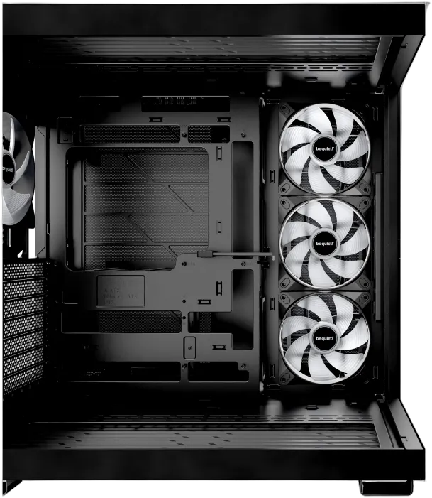 be quiet! LIGHT BASE 600 DX Black Midi Tower Negro be quiet! LIGHT BASE 600 DX Black Midi Tower Negro