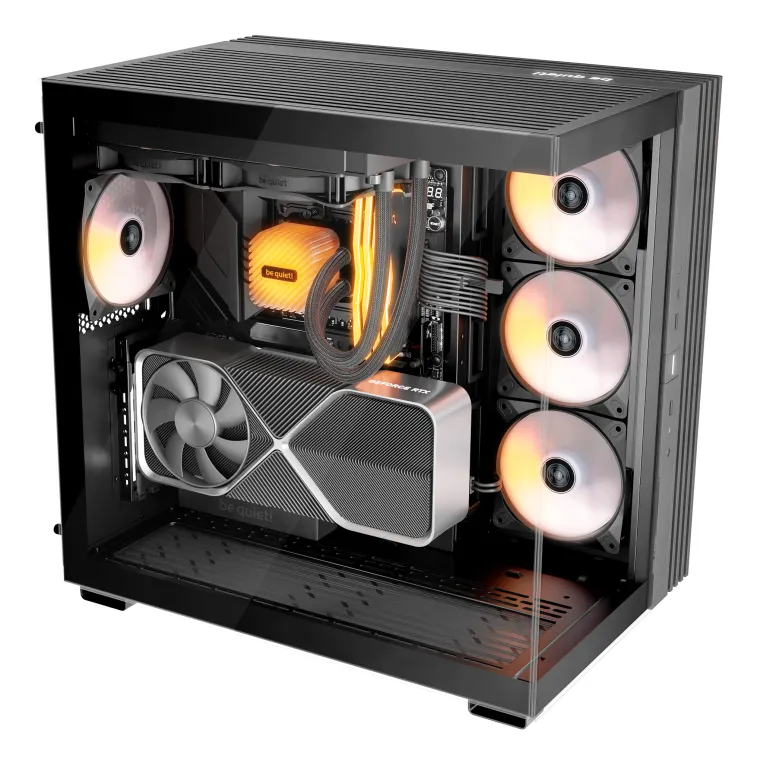 be quiet! LIGHT BASE 600 DX Black Midi Tower Negro be quiet! LIGHT BASE 600 DX Black Midi Tower Negro