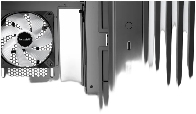 be quiet! LIGHT BASE 600 DX Black Midi Tower Negro be quiet! LIGHT BASE 600 DX Black Midi Tower Negro