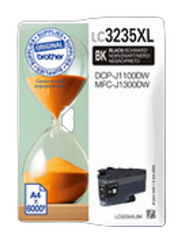 Patrone Brother LC-3235XLBK  MFCJ1300DW/DCPJ1100DW