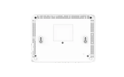 Cambium Networks NSE 3000, белый сетевой шлюз сверху с монтажными пазами и вентиляционной рамкой для установки в стойку. Cambium Networks NSE 3000, белый сетевой шлюз сверху с монтажными пазами и вентиляционной рамкой для установки в стойку.