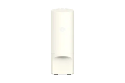 Access point WiFi6 outdoor Cambium Networks con antenna sector 2x2 e porta 2.5GbE, dispositivo cilindrico bianco per