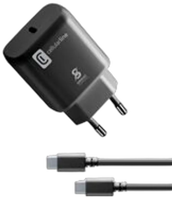 Cellularline USB-C SuperfastChargerKit 25W mitKabel f.Samsung