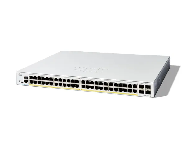 Catalyst 1300 48-port GE, Full PoE, 4x10G SFP+