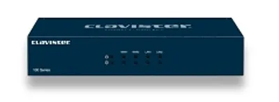 Clavister NetWall 140 - Desktop 4x1GbE, 4 Gbps Firewall, 250 Mbps IPSec, 256000 Concurrent Sessions, 100 IPSec Tunnels, 128 VLAN, 20 Virtual Routers, cOS Core, External Power Supply Unit.