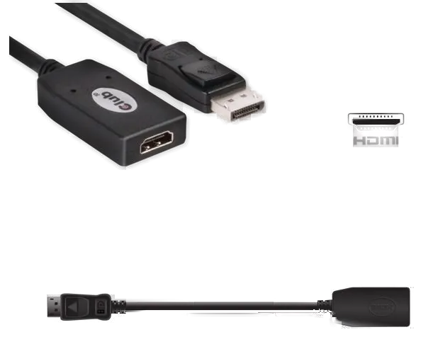 Adapter DisplayPort => HDMI *Club3D* passiv Adapter DisplayPort => HDMI *Club3D* passiv