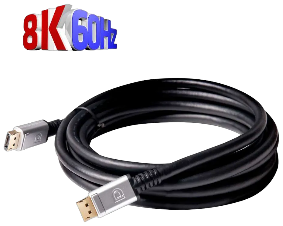 Club3D DisplayPort-Kabel 1.4 HBR3 32,4Gb/s 4m 8K60Hz St/St retail Club3D DisplayPort-Kabel 1.4 HBR3 32,4Gb/s 4m 8K60Hz St/St retail