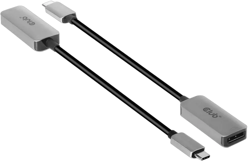 Club3D Adapter USB 3.2 Typ C > DP 1.4 8K60Hz HDR aktiv St/Bu retail