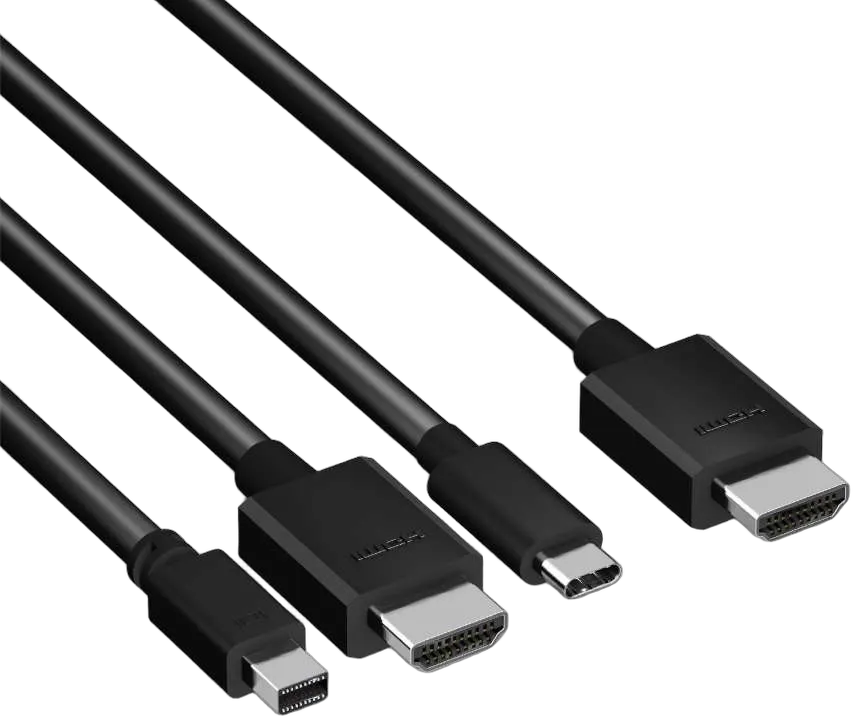 Adapter USB-C + HDMI + Mini DisplayPort 1.2 => HDMI 4K60Hz HDR *Club3D* Aktiv 32 AWG