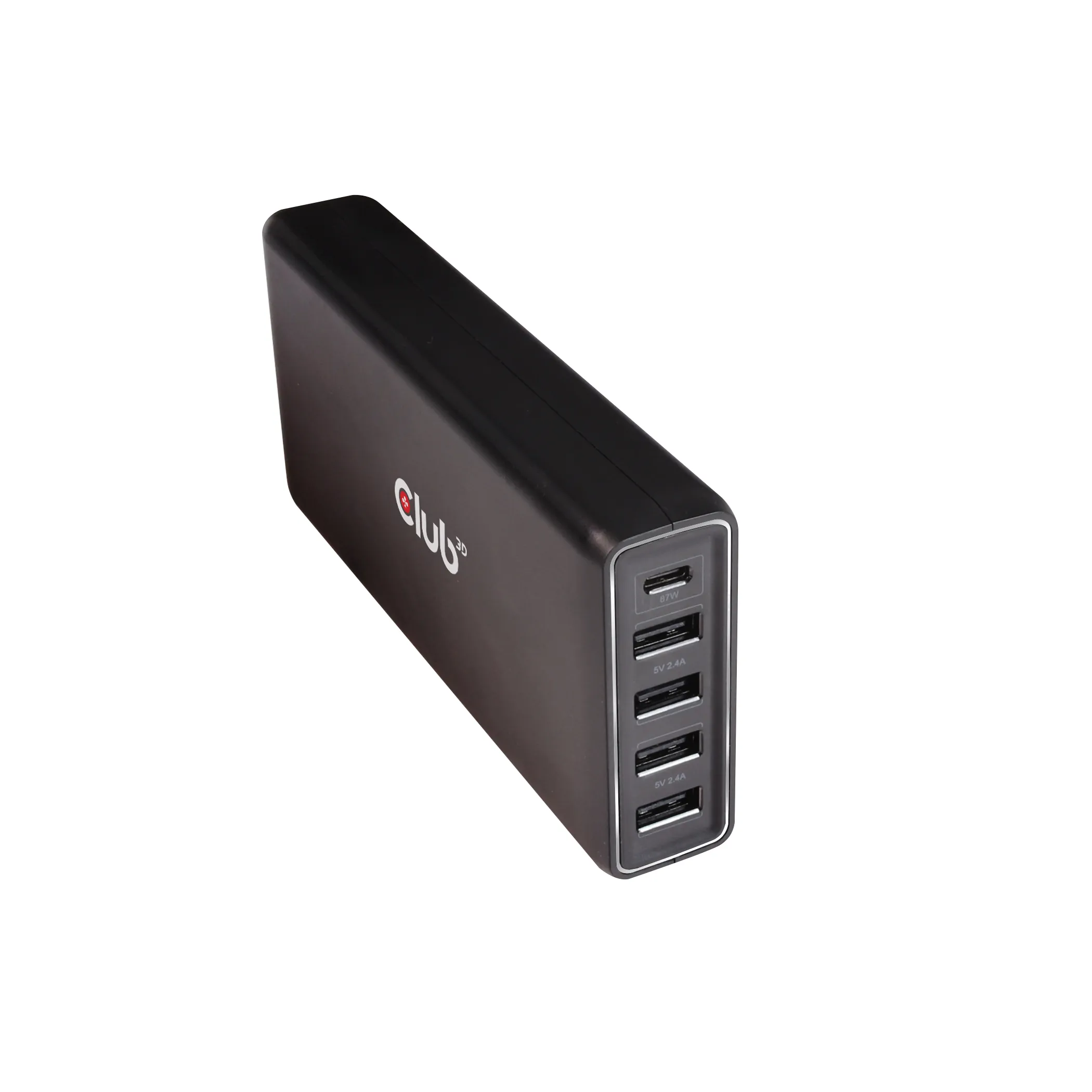 Club3D Schnellladegerät 1xUSB Typ C, 4xUSB Typ A, PD 111W retail Club3D Schnellladegerät 1xUSB Typ C, 4xUSB Typ A, PD 111W retail
