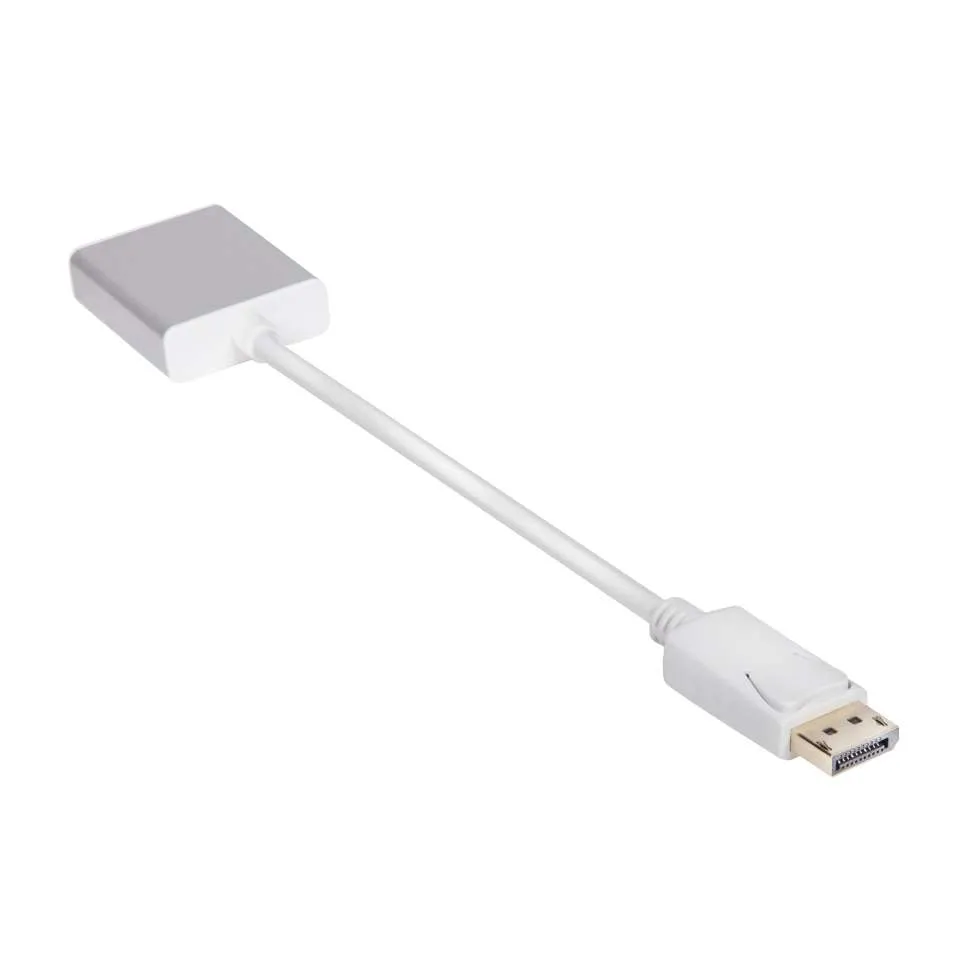 Club3D Adapter DisplayPort > VGA aktiv St/Bu weiß Polybeutel Club3D Adapter DisplayPort > VGA aktiv St/Bu weiß Polybeutel