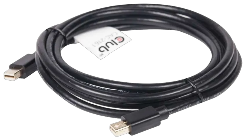 Club3D Mini-DP-Kabel 1.2 HBR2 21,6Gb/s 2m 4K60Hz St/St Polybeutel Club3D Mini-DP-Kabel 1.2 HBR2 21,6Gb/s 2m 4K60Hz St/St Polybeutel