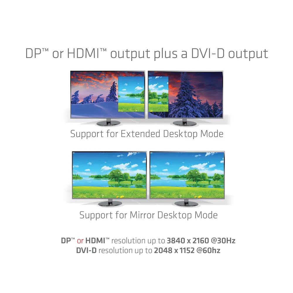Club3D 4K Dockingstation USB3 ->3xUSB3/HDMI/DP/DVI/ black retail Club3D 4K Dockingstation USB3 ->3xUSB3/HDMI/DP/DVI/ black retail