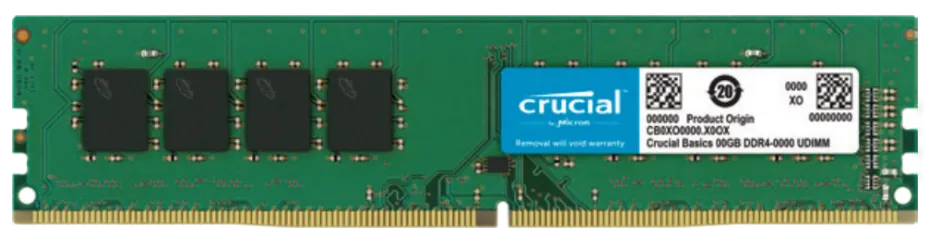 Crucial RAM Basics - 8 GB - DDR4 3200 UDIMM CL22