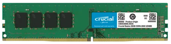 Crucial RAM Basics - 8 GB - DDR4 3200 UDIMM CL22