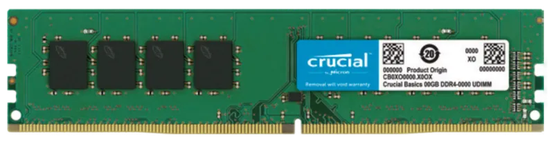 Crucial RAM Basics - 8 GB - DDR4 3200 UDIMM CL22