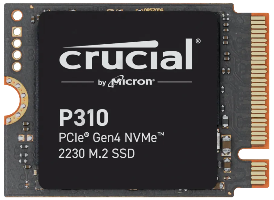 SSD 1TB Crucial M.2 (2230) P310 NVMe PCIe Gen4 intern retail SSD 1TB Crucial M.2 (2230) P310 NVMe PCIe Gen4 intern retail