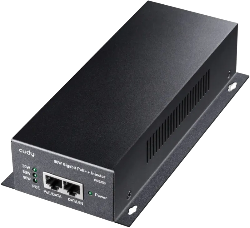 Cudy 90W Gigabit PoE+/PoE Injector, POE350