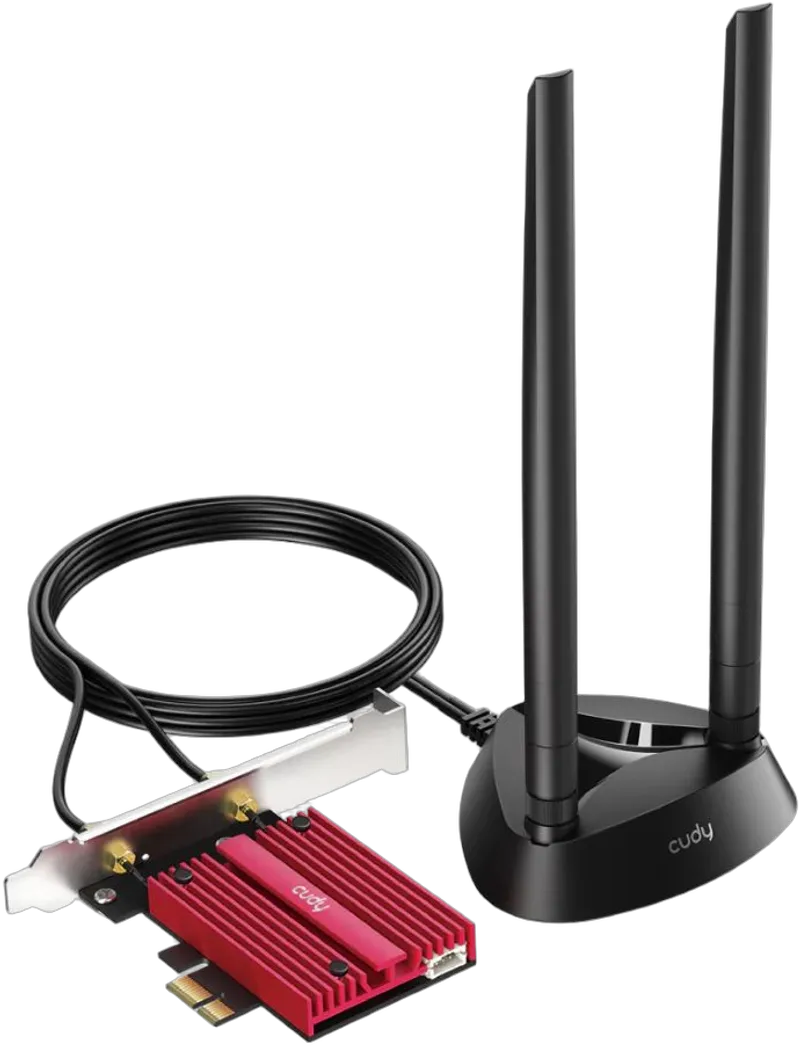 Cudy AX5400 Wi-Fi 6E PCI Express Adapter, WE4000