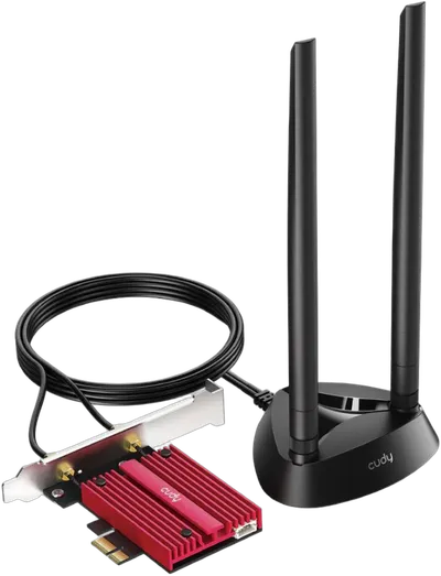 Cudy AX5400 Wi-Fi 6E PCI Express Adapter, WE4000