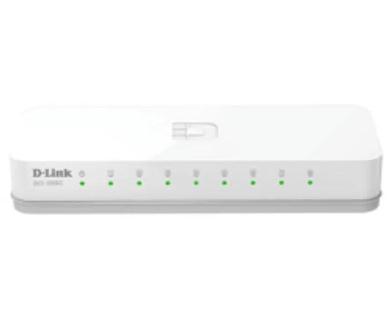 D-Link DES-1008C/E 8-Port Fast Ethernet unmgd. Desktop Switch