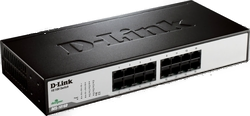 D-Link DES 1016D - Switch - 0.1 Gbps - Amount of ports: 1 U - USB Rack module (DES-1016D/E)