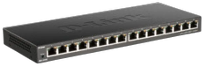 D-Link DGS-1016S 16-Port 10/100/1000Mbps Unmanaged Gigabit Ethernet Switch
