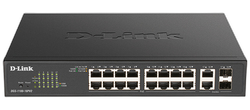 D-Link DGS-1100-18PV2 18-Port PoE+ Gigabit Smart Manag. Switch