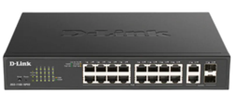 D-Link DGS-1100-18PV2 18-Port PoE+ Gigabit Smart Manag. Switch