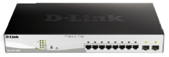 Switch 330mm D-Link DGS-1210-10MP         2*SFP/ 8*GE PoE+ retail