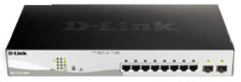 Switch 330mm D-Link DGS-1210-10MP         2*SFP/ 8*GE PoE+ retail