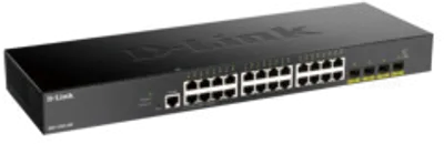Switch 440mm D-Link DGS-1250-28X 4*SFP+/24*GE retail