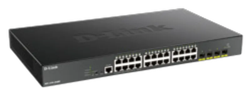 Switch 440mm D-Link DGS-1250-28XMP 4*SFP+/24*GE PoE+ retail