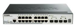 Switch 280mm D-Link DGS-1510-20    2*SFP/2*SFP+/16*GE retail
