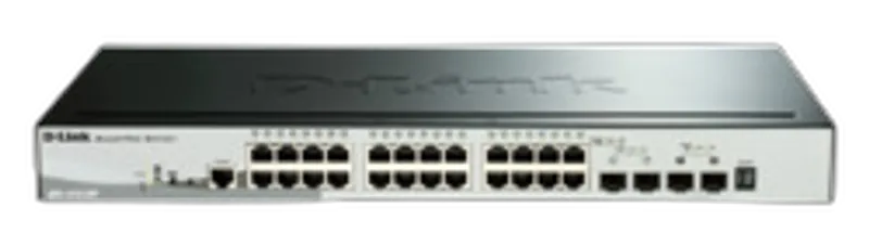 Switch 440mm D-Link DGS-1510-28P   2*SFP/2*SFP+/24*GE PoE retail