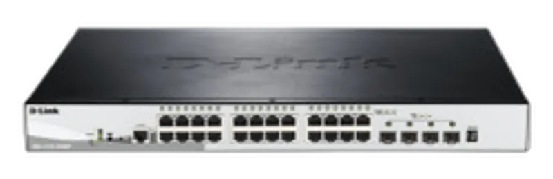 Switch 440mm D-Link DGS-1510-28XMP       4*SFP+/24*GE PoE retail