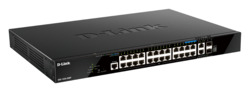 Switch 440mm D-Link DGS-1520-28MP/E 2*SFP+/ 2*XGE/20*GE PoE retail