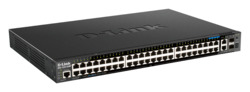 Switch 440mm D-Link DGS-1520-52MP 2*SFP+/ 2*XGE/44*GE PoE retail