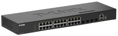 Switch 440mm D-Link DGS-1530-28 4*SFP+/24*GE retail