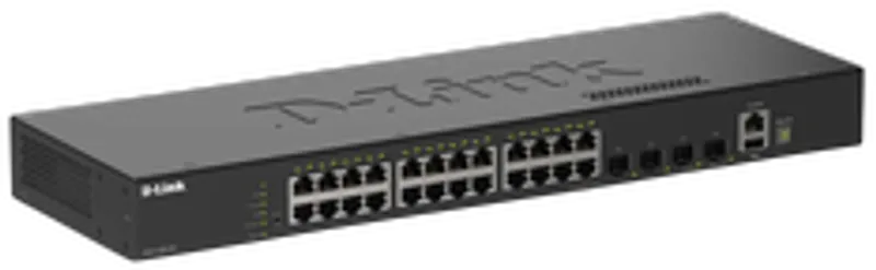 Switch 440mm D-Link DGS-1530-28 4*SFP+/24*GE retail