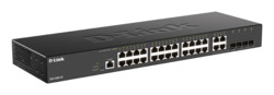 D-Link DGS-2000-28 network switch Managed L2/L3 Gigabit Ethernet (10/100/1000) 1U Black