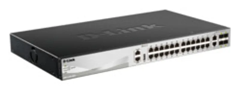 D-Link DGS-3130-30TS/E network switch Managed L3 Gigabit Ethernet (10/100/1000) Grey