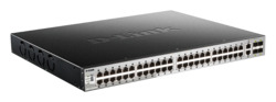 D-Link DGS-3130-54PS/E network switch Managed L3 Gigabit Ethernet (10/100/1000) Power over Ethernet (PoE) Grey