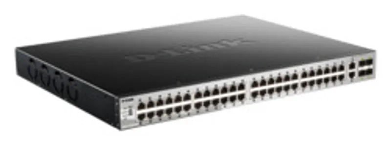 D-Link DGS-3130-54PS/E network switch Managed L3 Gigabit Ethernet (10/100/1000) Power over Ethernet (PoE) Grey