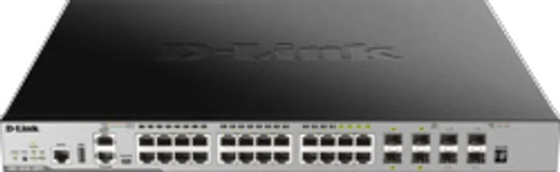 D-Link DGS-3630-28PC/SI/E 28-Port Layer 3 Gigabit PoE Stack