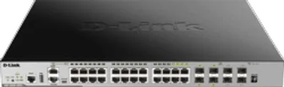D-Link DGS-3630-28PC/SI/E 28-Port Layer 3 Gigabit PoE Stack