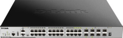 D-Link DGS-3630-28PC/SI network switch Managed L3 Gigabit Ethernet (10/100/1000) Power over Ethernet (PoE) Black, Grey